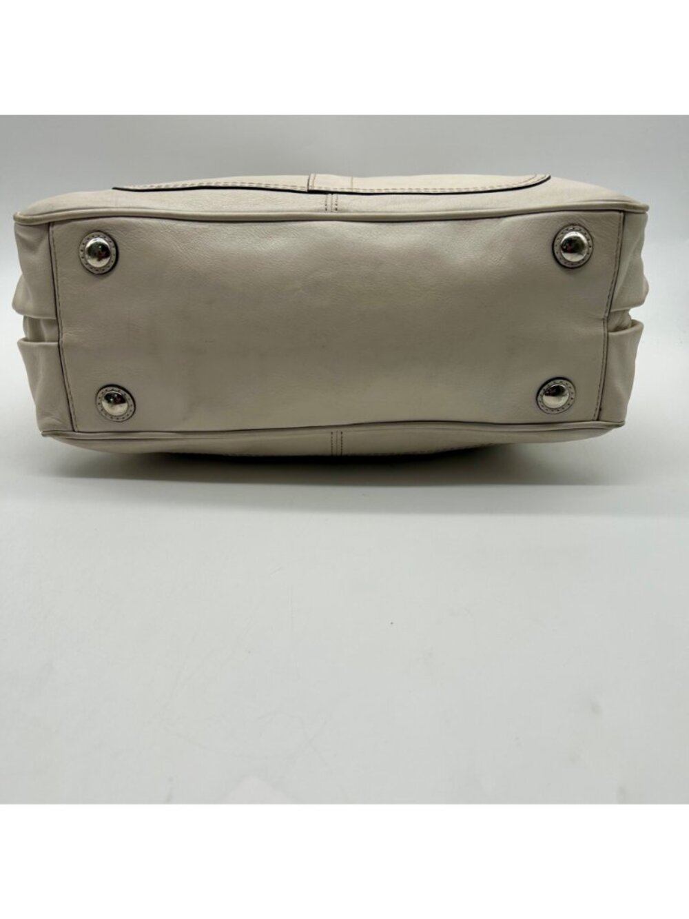 Coach White Soho Leather Satchel - Picture 5 of 11